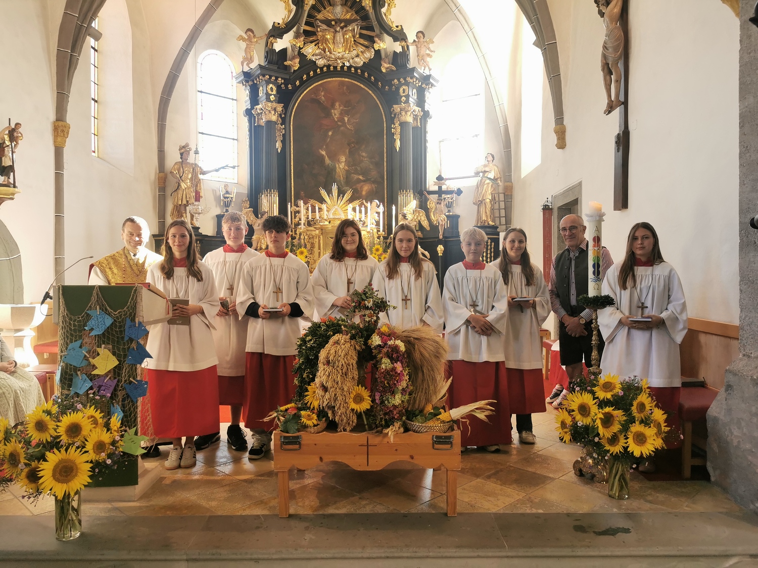 Danke an 8 MinistrantInnen!